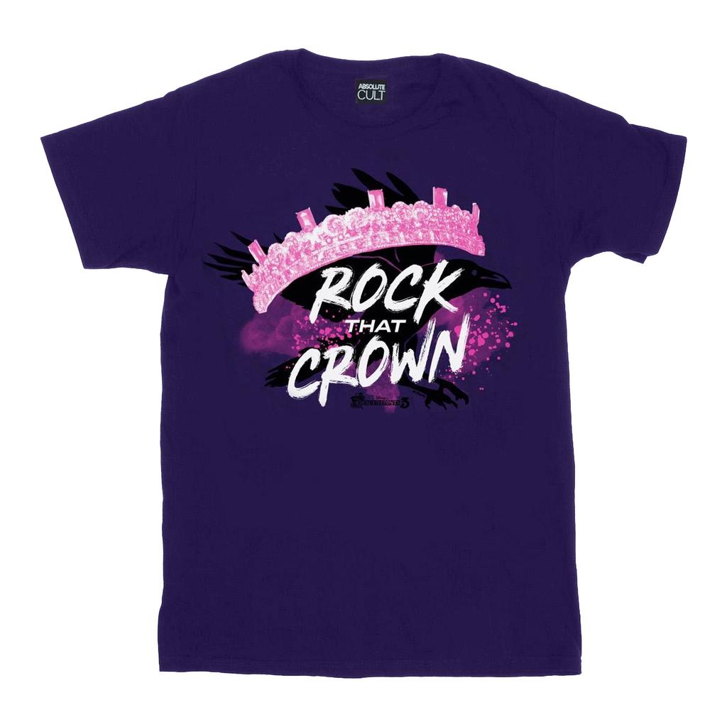 Disney Girls The Descendants Rock That Crown Cotton T-Shirt