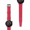 ERBORD Universal Silicone Strap 22mm, Tropic, Red / Black Buckle