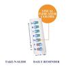 Fresh Anti-Slide Design, 2Pcs For Meds Bottles Pill Reminder, Reusable Medication Tracker, Arthritis-Friendly Pill Tracker