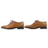 Pristine REGAL Leather shoes Goodyear welt style straight tip Brown mens 24.5 Used