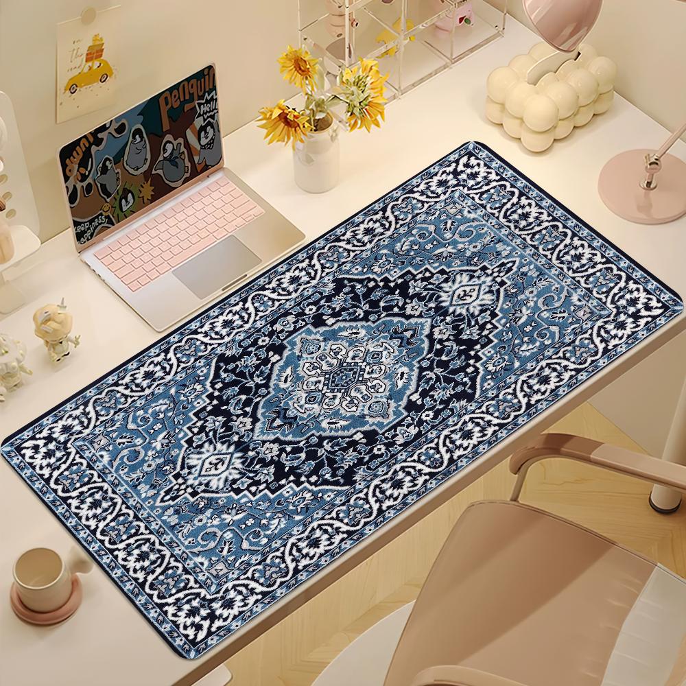 Persian Pattern Art Mouse Pad NonSlip Thickened Mousepad Large Writing Lockedge Gaming Cushion Office Student