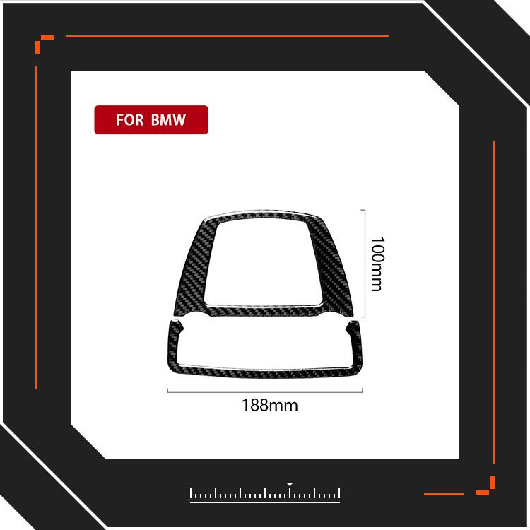 BMW F10 5 Series GT Carbon Fiber Roof Light Panel Sticker