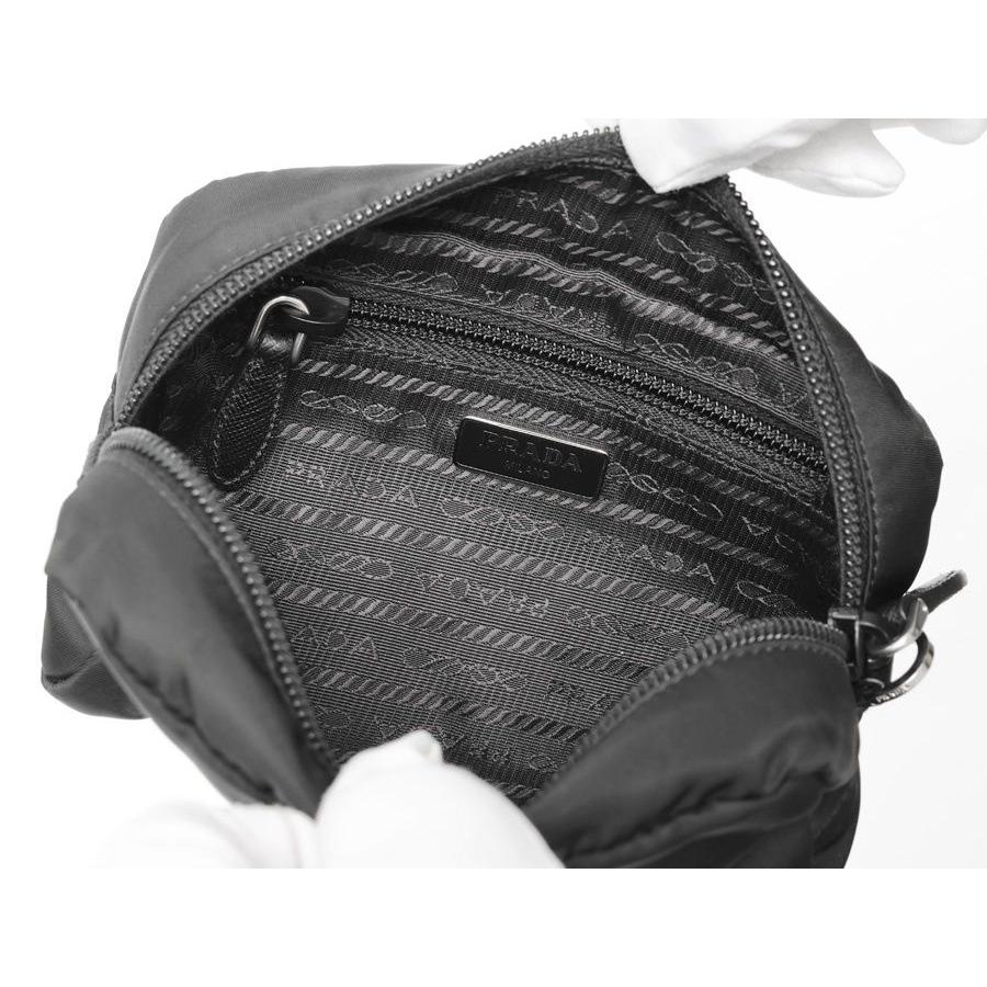 Used PRADA / PRADA Strap Pouch 1NE175 Nylon Black [Used] Product Number E-158647