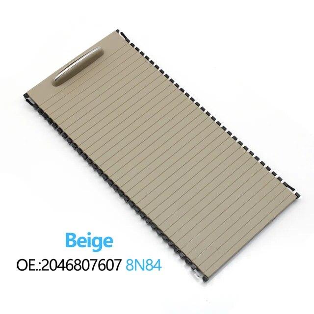 Interior Car Water Cup Holder Cover Tray Blind Shutter Trim For Mercedes Benz C E Class W207 W212 W204 C180 C200 C220 C300 E260