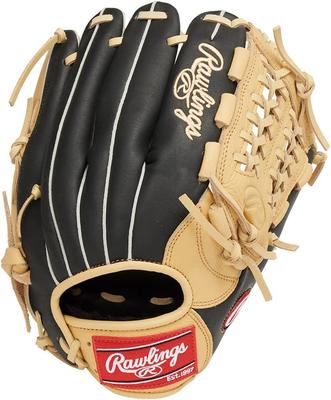 Rawlings Adult Baseball Glove GRXASPLN55 Inch Soft Baseball Camel Glove [Special Edition] 11.75 All-Round Left-Handed