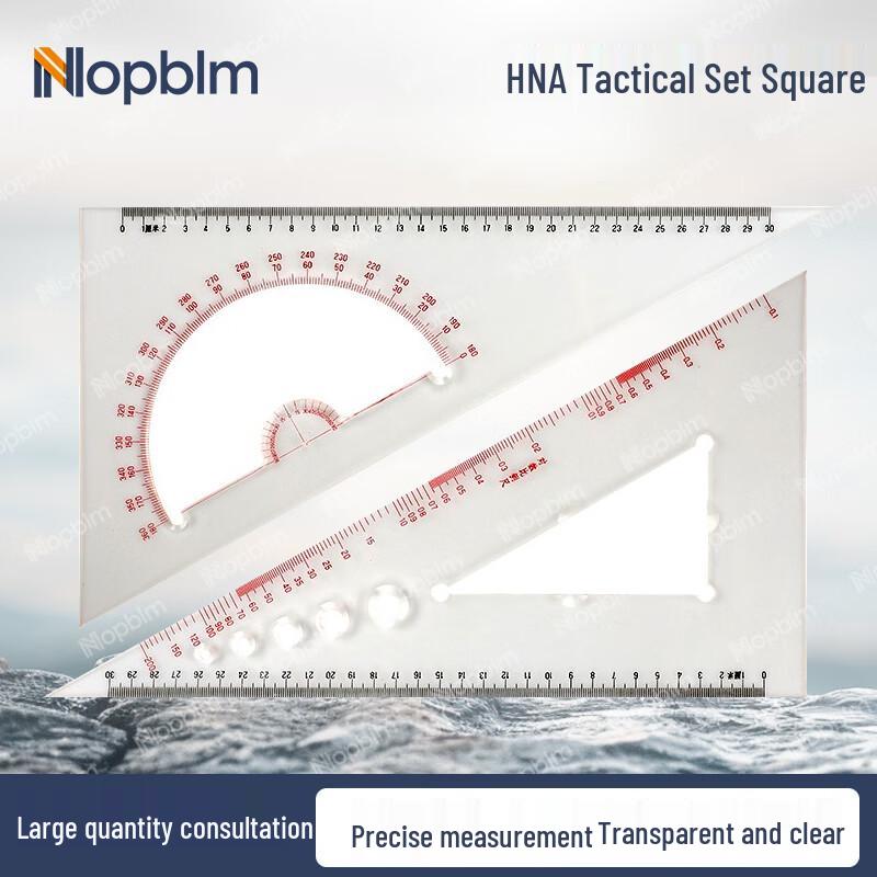 Nautical Drafting Triangle Ruler