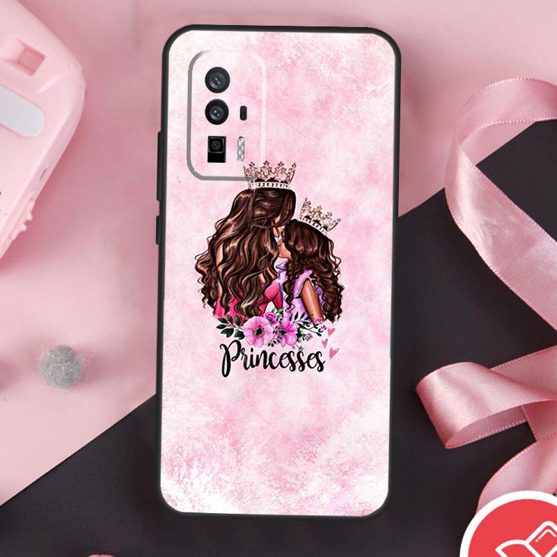 Beautiful Mother Daughter Son Case For Xiaomi 13 14 Ultra 11T 12T 13T Pro 12 Lite POCO X6 Pro F5 M6 X5 X3 F3 M5s F6 Cover