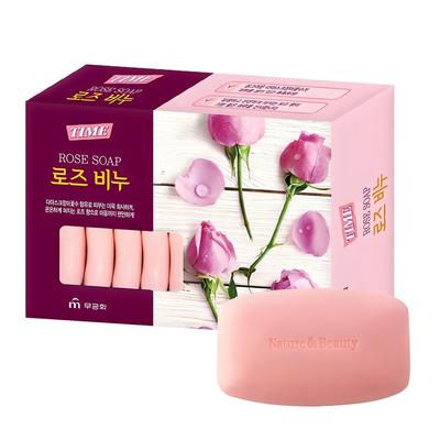Rose of Sharon Time Badeseife Rosenduft, 90g, 16 Stück