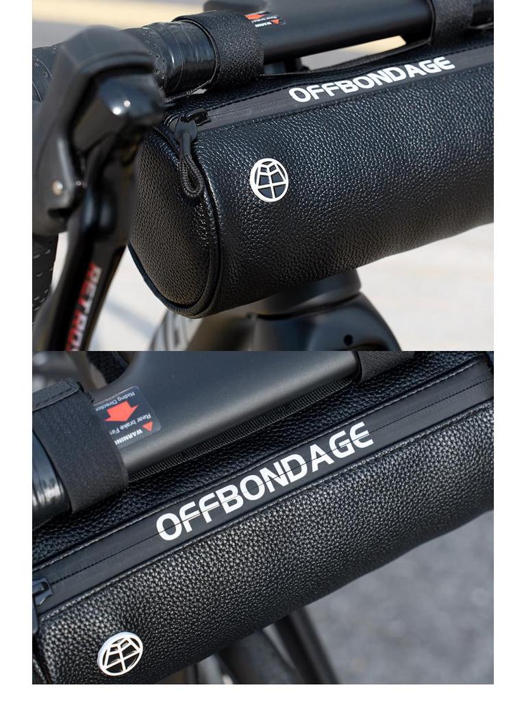 OFFBONDAGE Waterproof Front Bike Bag - Large Capacity Mountain Cycling Storage