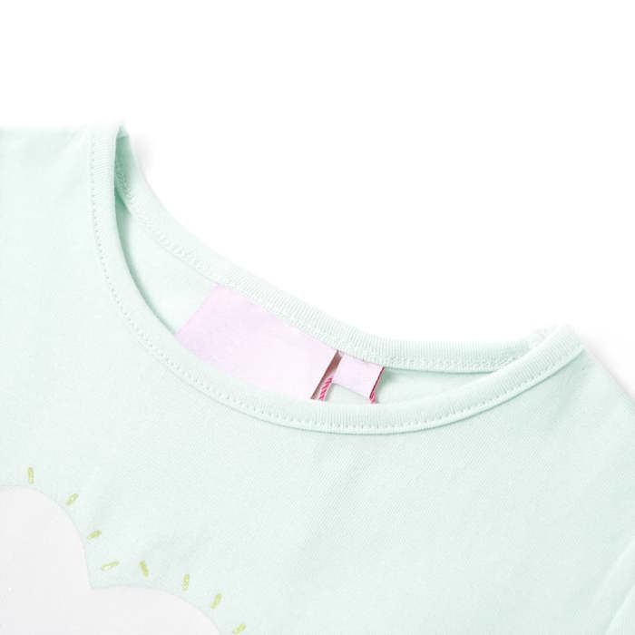 T-shirt pour enfants menthe clair 92/104/116/128/140
