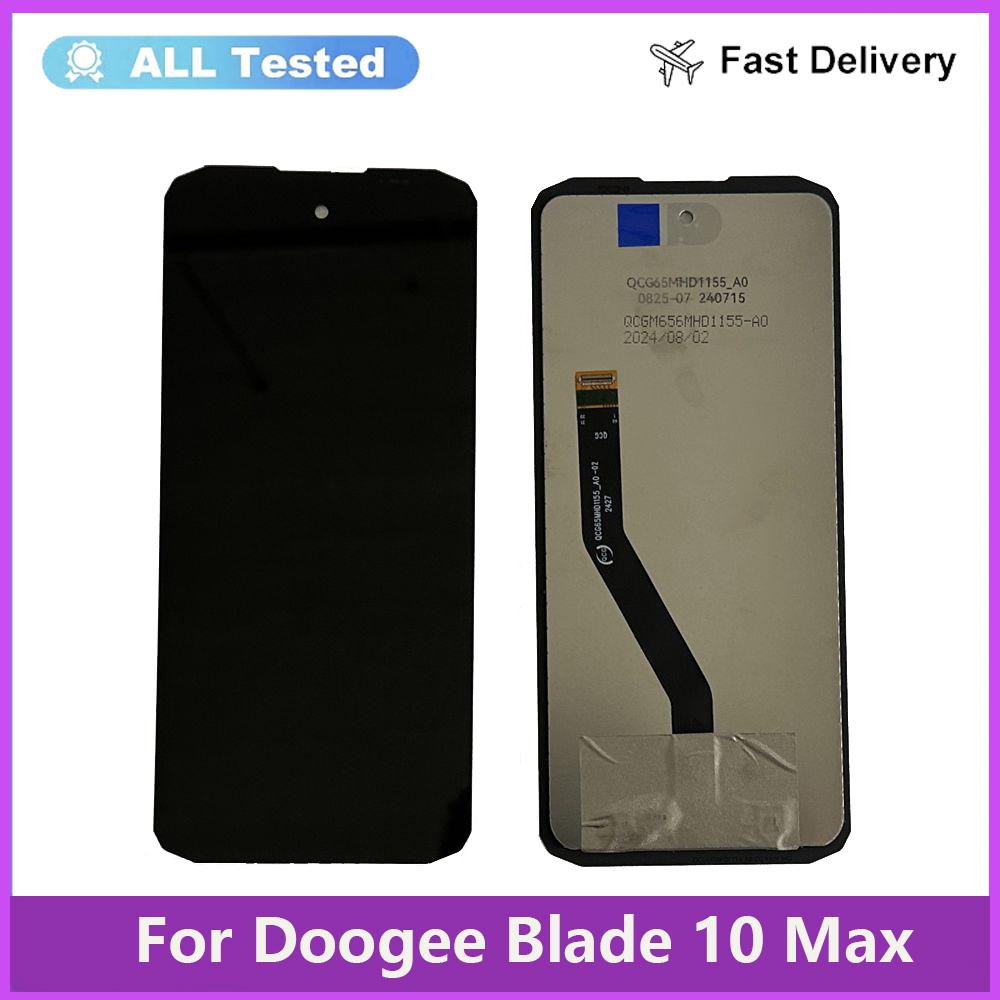 LCD Screen and Digitizer Full Assembly for Doogee Blade 10 Max;Black; + Tools