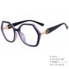 56216 Fashion TR90 Anti Blue Light Blocking Cat Eye Glasses Frame Women Luxury Design Eyeglasses for Ladies Optical Frame