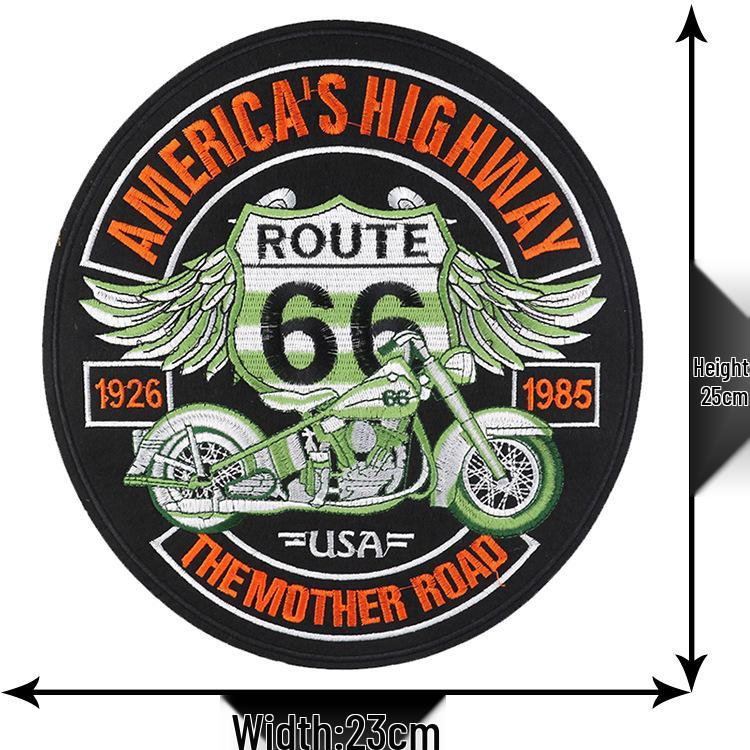 

Великий вишитий патч з орлом для прикраси мотоциклетної куртки