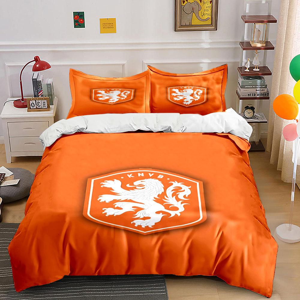 White Lion Emblem Pattern. Bedding Sets Duvet Cover Sets Duvet Covers Pillowcases(1 * Duvet Cover 2 * Pillowcases, Without Duvet Insert)