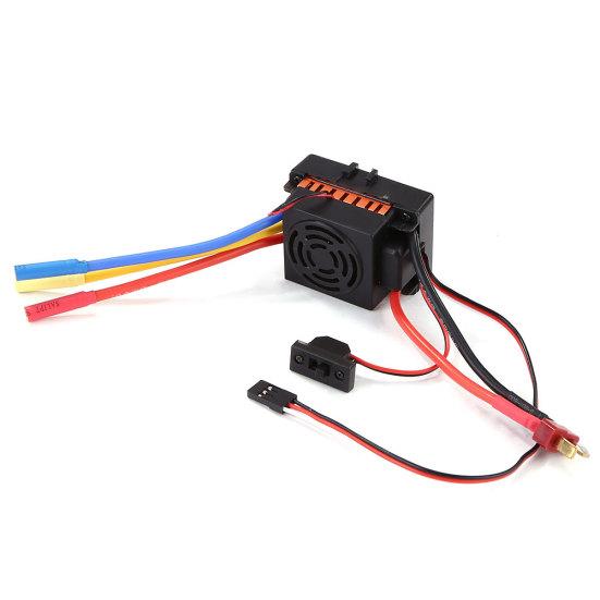 Waterproof 12-slot 4-pole ESC High Torque 5.5V Brushless Motor for RC Car Truck