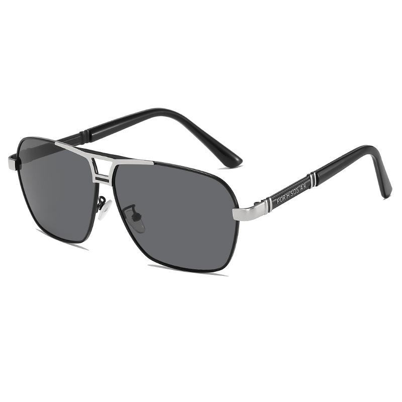 New men's sunglasses high definition glasses sunglasses driving glasses glasses European and American fashion metal sunglasses