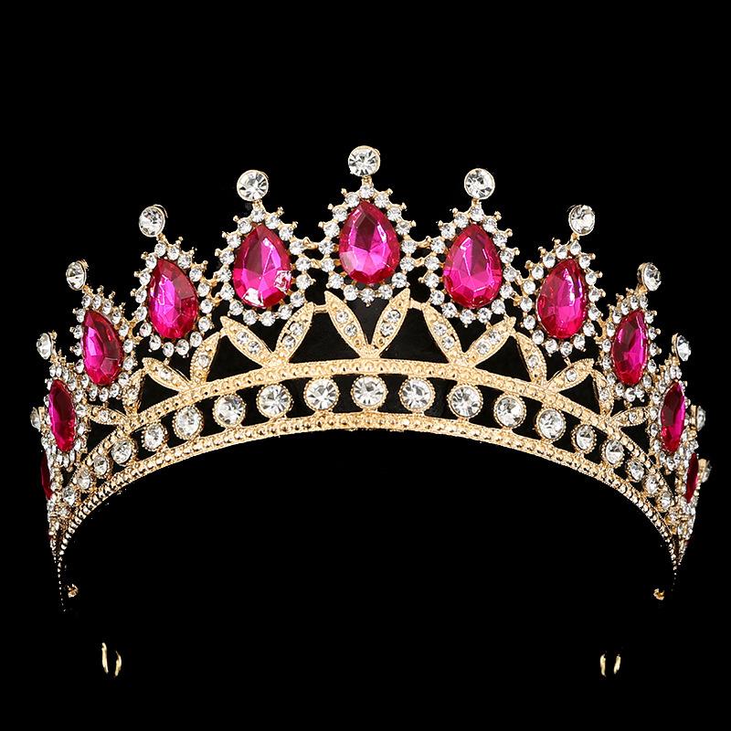 Bridal Jewelry Princess Style Headband Headband Wedding Hair Accessories Birthday Crown Performance Crown