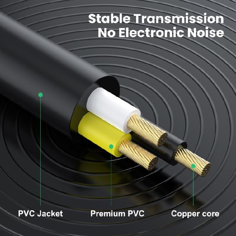 Music Engineer Double 6.35mm Mono Male to Stereo Female Y Adapter Cable 1/4 Mono Male Y Splitter Cord Multiple Length