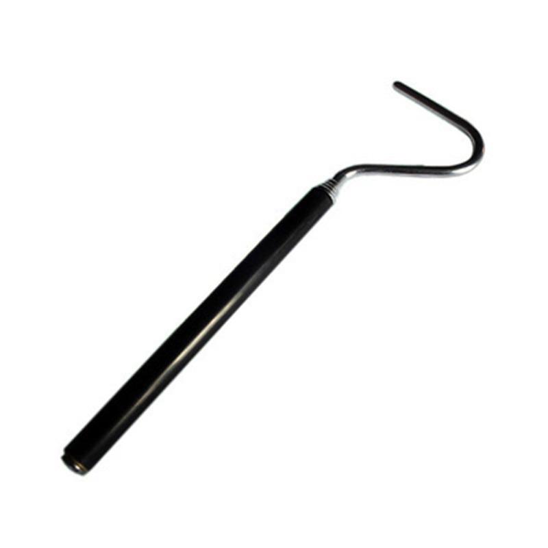 Stainless Steel Snake Hook Adjustable Long Handle Catching Tools Trap Tong