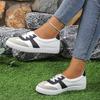 Little White Shoes Women's 2025 Summer New Korean Version of Comfortable Women's Shoes Shallow Mouth Versatile Casual Breathable Lightweight Sports