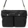 Double Front Pocket Shoulder Bag B009202 Greige [Lava Gagery] 2-Way (26)