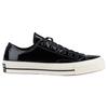 Converse Chuck 70 Ox Black Patent Unisex Sneakers Ivory 162438C