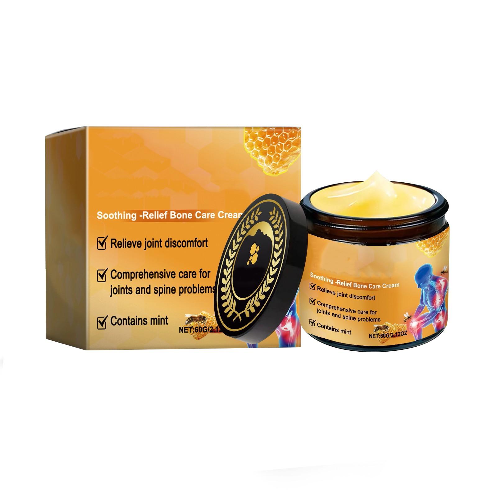 

Крем для успокоения суставов и мышц Bee Joint, а также крем для снятия боли способствуют укреплению суставных тканей и уменьшению боли в суставах One Size