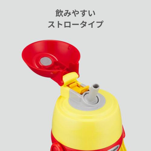 ZOJIRUSHI Zojirushi Water Bottle Straw Anpanman Stainless Steel Bottle 0.45L ST-ZH45A-EY