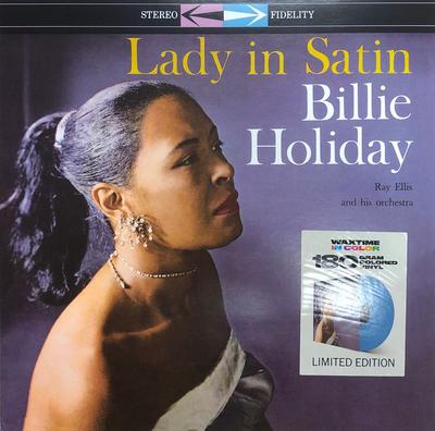LP Record BILLIE HOLIDAY RAY ELLIS  HIS ORC  Lady In Satin Blue Vinyl 950622 WaxTime In Colo 2018 Europe Jazz