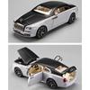 Model auta Wraith v měřítku 1/22, stahovací autíčko se zvukem a světlem pro děti Batole Kluci Dívčí Dárková kolekce