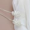 Authentic 925 Sterling Silver Earring Creative Retro Charm National Style Long Earrings Lady Jewelry Gift