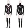 Hazbin Hotel Angel Dust Cosplay Jurk, Anime Karakter Halloween Podium Rolspel Kostuum