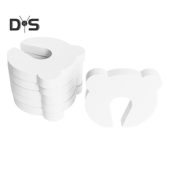 6 Pcs Slam Proof Doorstop Door Kids Finger Pinch Guard Foam Doorstop to Prevent Slamming And Keep Door Open for Door Edge
