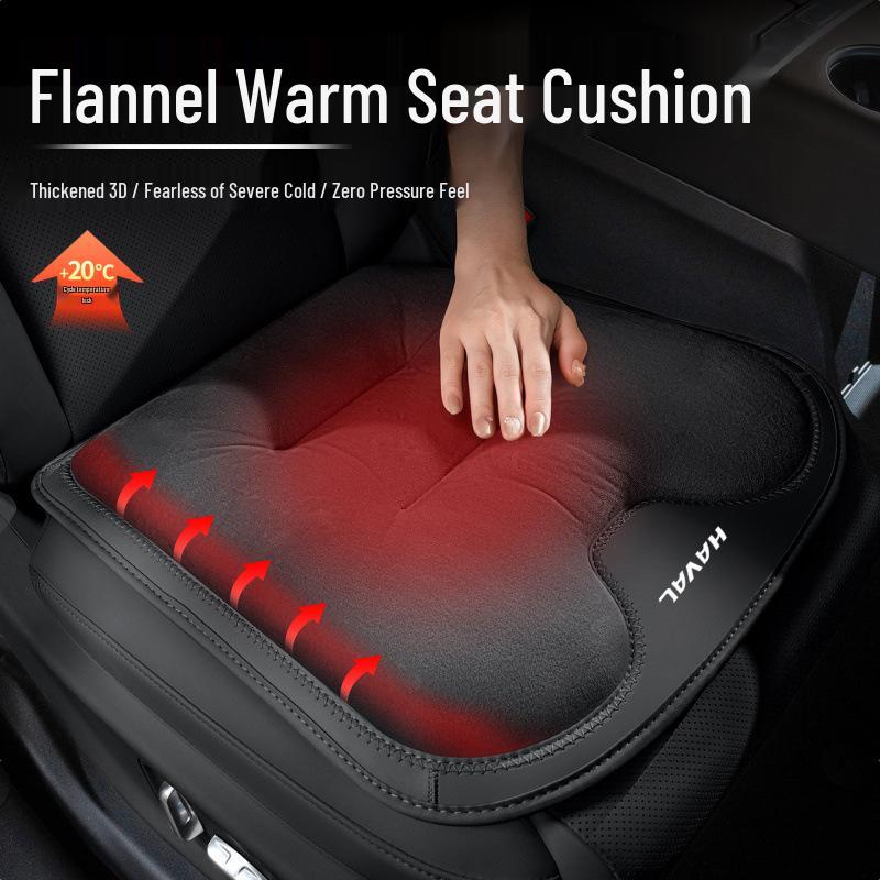 Haval H6/H9/H5 & Big Dog Series Winter Flannel Seat Cushions: Divine Beast, Fierce Dragon, and Owl Dragon Designs