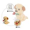 LULUFUN Dog Micro Block Animal Toys, Set of 6, Mini Blocks, Pet Dog Building Set, DIY Model, Gift for Men and Women, Birthday, Christmas, Cute