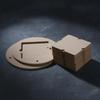 10 Pieces Pottery Wheel Absorbent Board Stable Round Clay Support Mat Universal