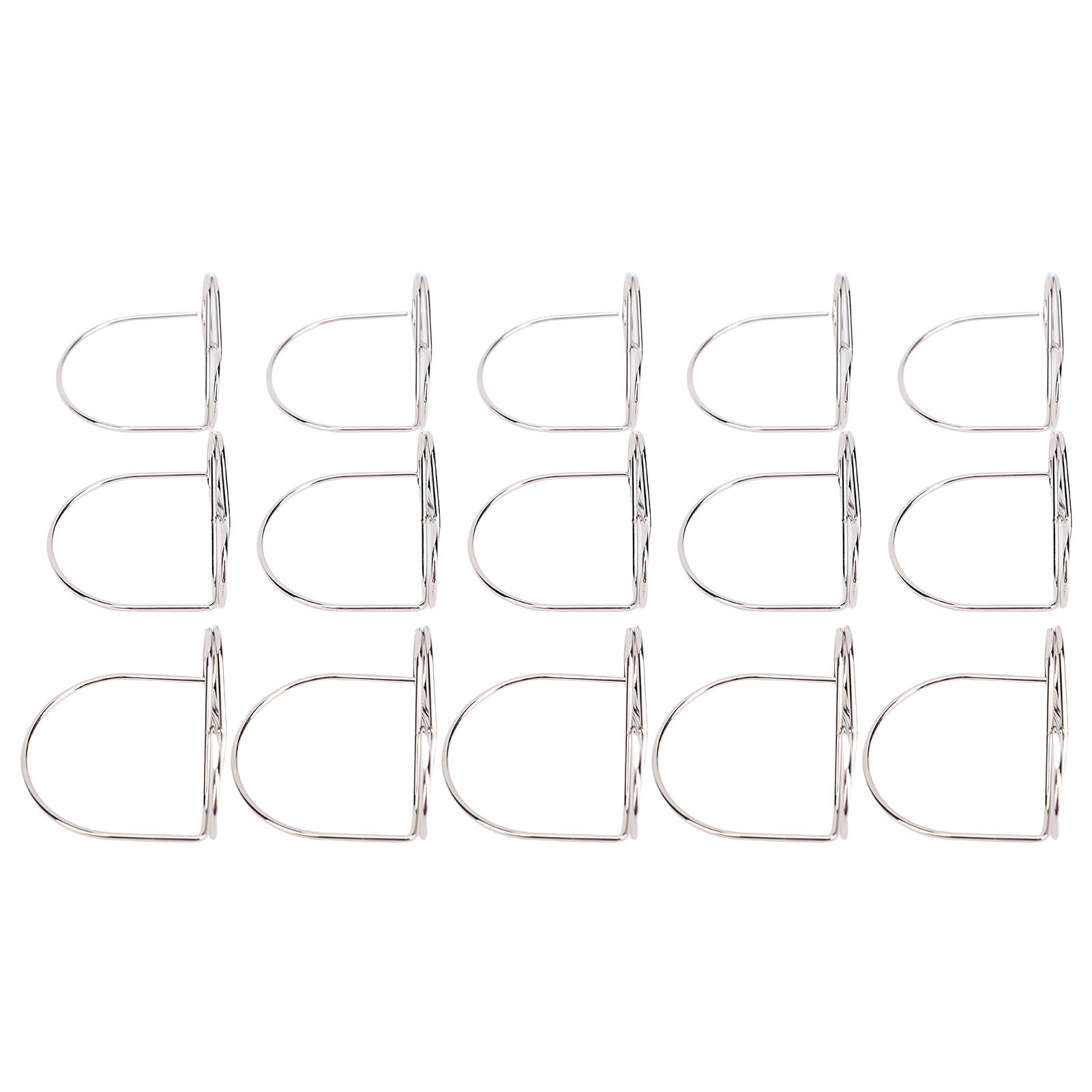 

15PCS Table Card Holders Metal Wire Label Display Stand for Memo Photo Picture Number Place Cards