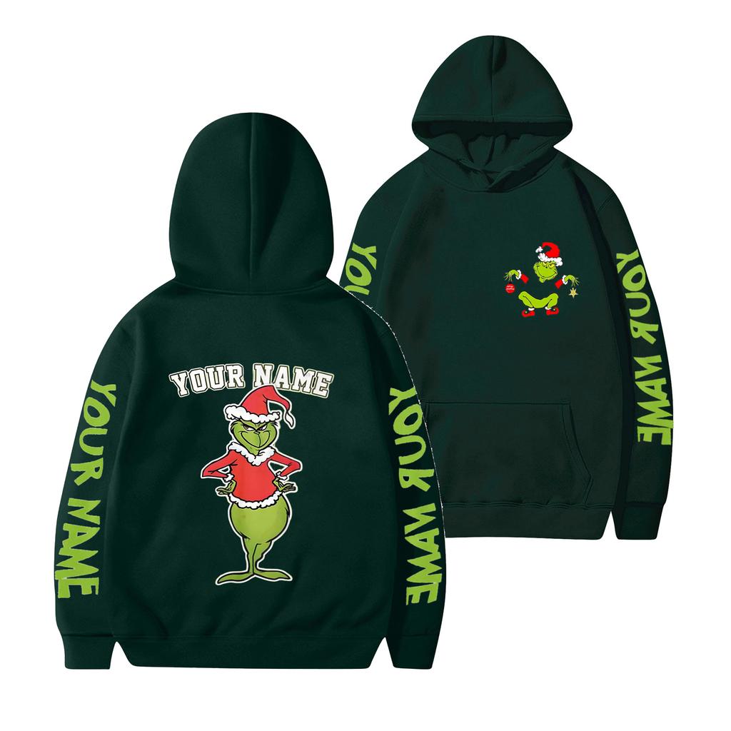 Women's Fashion Casual Print Casual Long Sleeve Round Neck Sweatshirt Top