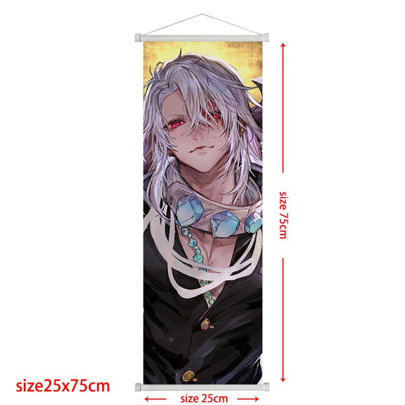 Demon Slayer Scroll Poster Rengoku Kyoujurou Heimdeko Kamado Tanjirou Wohnzimmerdekoration Hängegemälde Kindergeschenk Poster