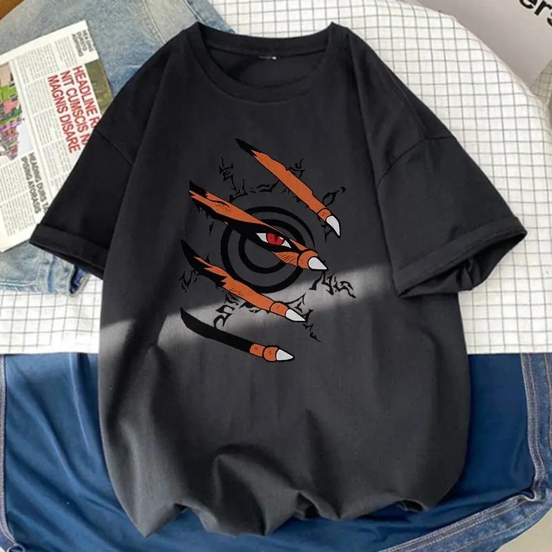 Camiseta Con Estampado Genial Para Mujer, Ropa De Anime Japo S
