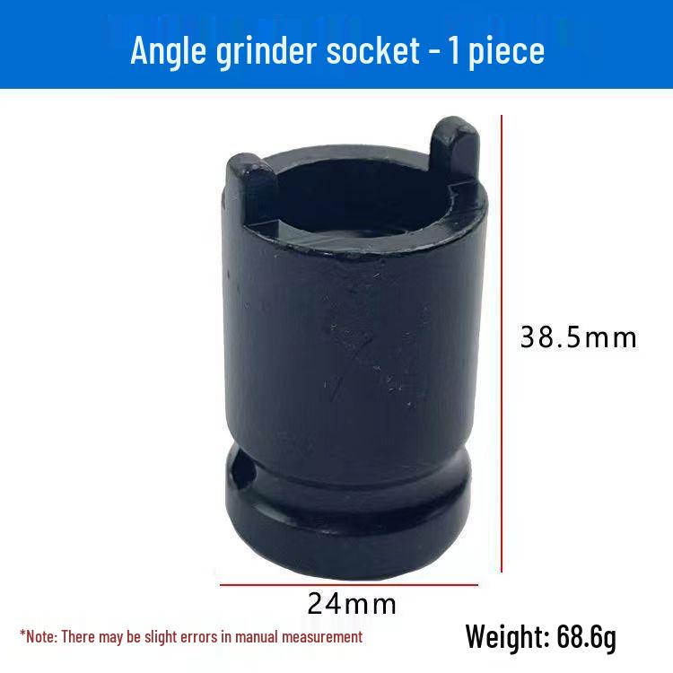 Universal Angle Grinder Accessory Set: Cutting Machine, Socket Extension, Wrench Tool, and Electric Tool Components.