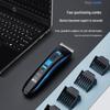 Tondeuse à cheveux électrique USB portable avec double chargeur et écran LCD pour usage domestique
