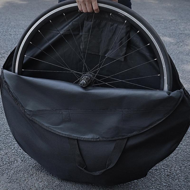 Durability Road Bike Wheel Storage Solution With Quickly Release and Universals Bike Wheel Protectors
