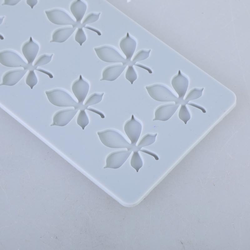 Silicone Chocolate Moulds Leaf Series Fondants Cake Molds Silicone Bakewares Sugar Lace Mats Baking Accessaries