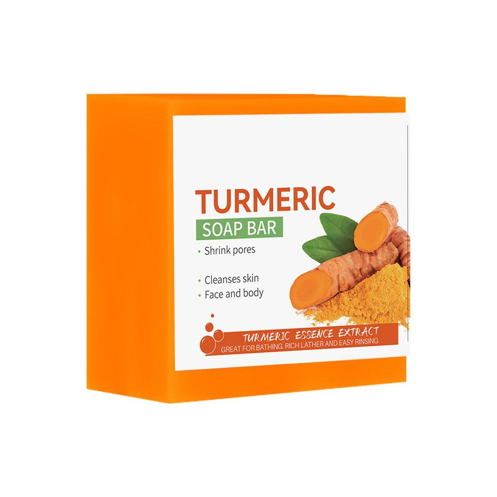 Turmeric Ginger Essential Oil Handmade Soap - Facial Cleanser & Shower Soap