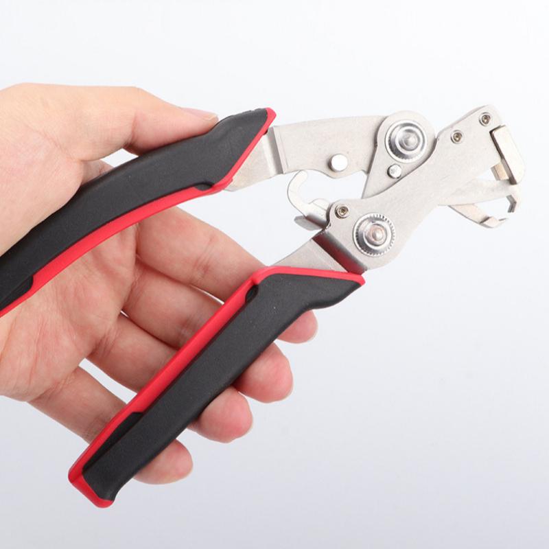 Car Clip Pliers Stainless Steel Automotive Snap Pliers Fastener Remover for Mechanics DIY Garage Workshop Users