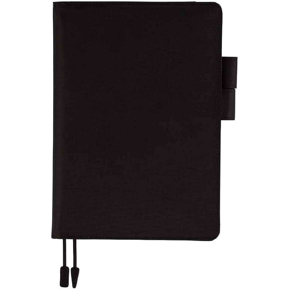 Hobonichi Notebook Cousin (A5) Notebook Cover Colors/Black x Clear Blue