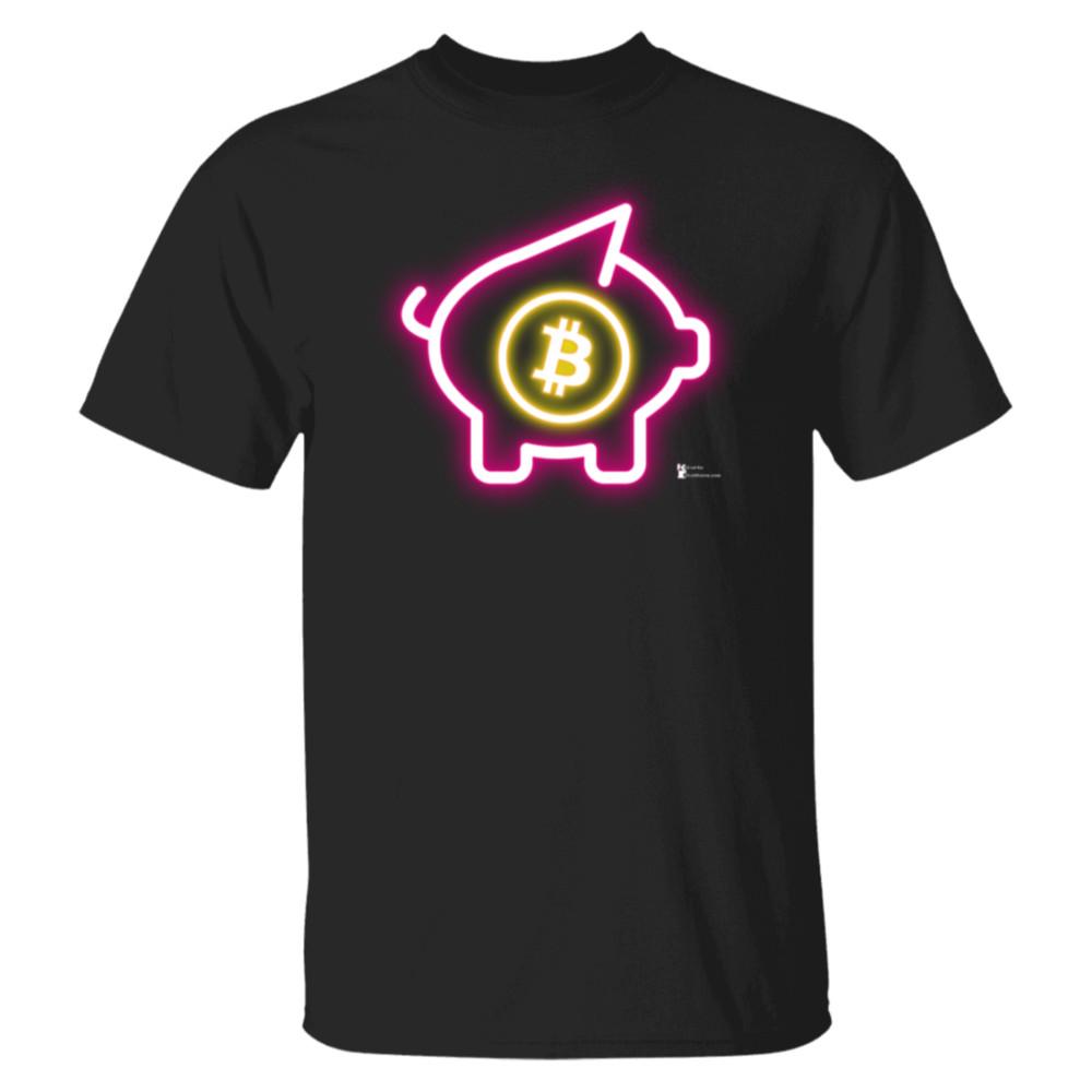 

Bitcoin BTC Crypto Cryptocurrency Altcoin HODL Black T-Shirt UPC107 Unisex T-Shirt XXXL