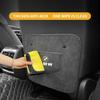 PU Leather Car Anti-Kick Mats Auto Seat Back Protector Cover For BMW 5 6 7 X3 X4 X5 X6 F Series F01 F02 F10 F12 F15 F16 F25 F26