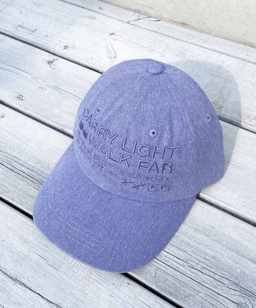 Beollunpeulenjeu Carry Light Walk Far Pigment Ball Cap Light Purple
